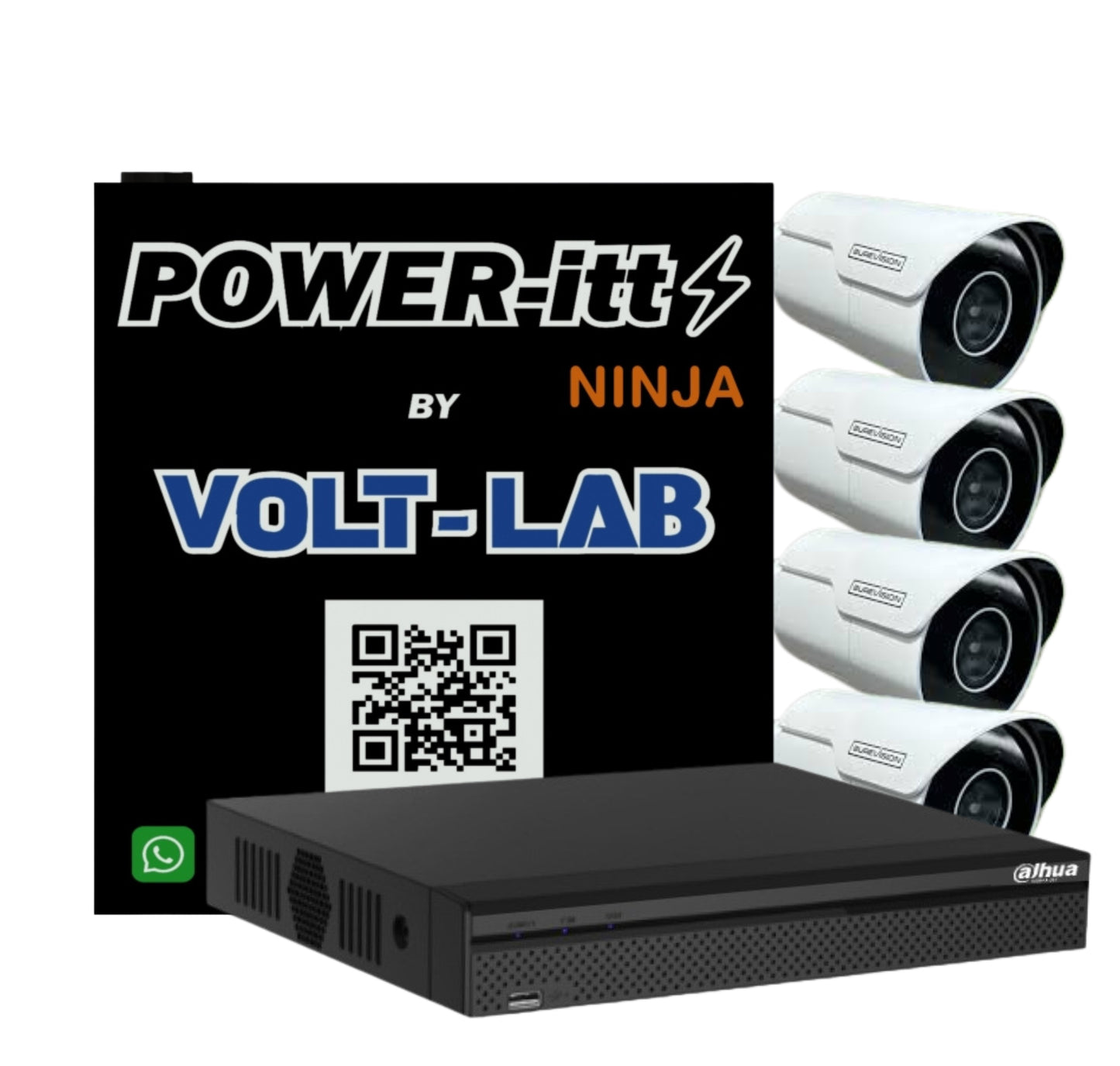 Power-itt Ninja for CCTV DVR backup