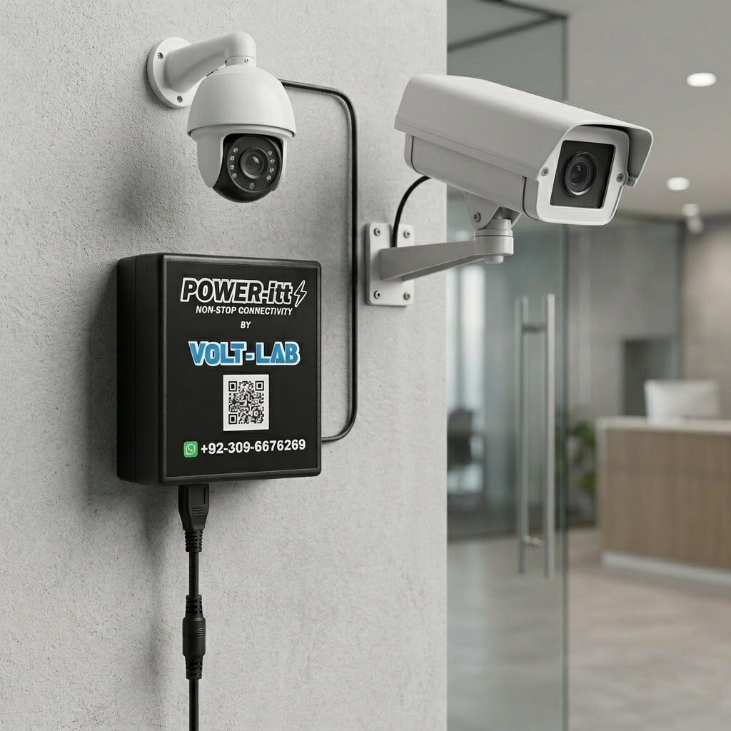 Power-itt UPS for IP & WiFi Cameras