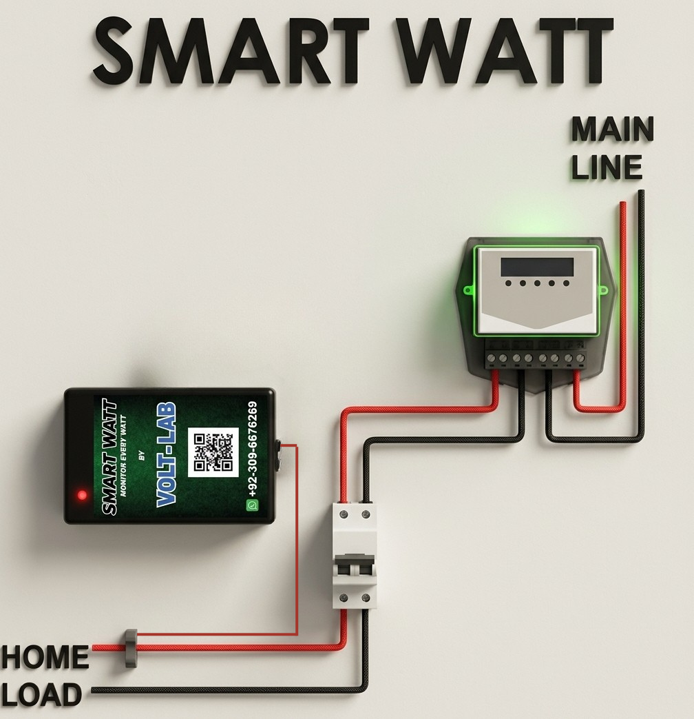 Smart-Watt – Smart Electricity Monitor (Updated Version)