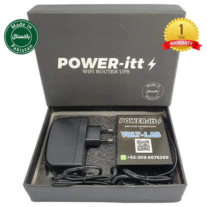 Power-itt UPS for IP & WiFi Cameras