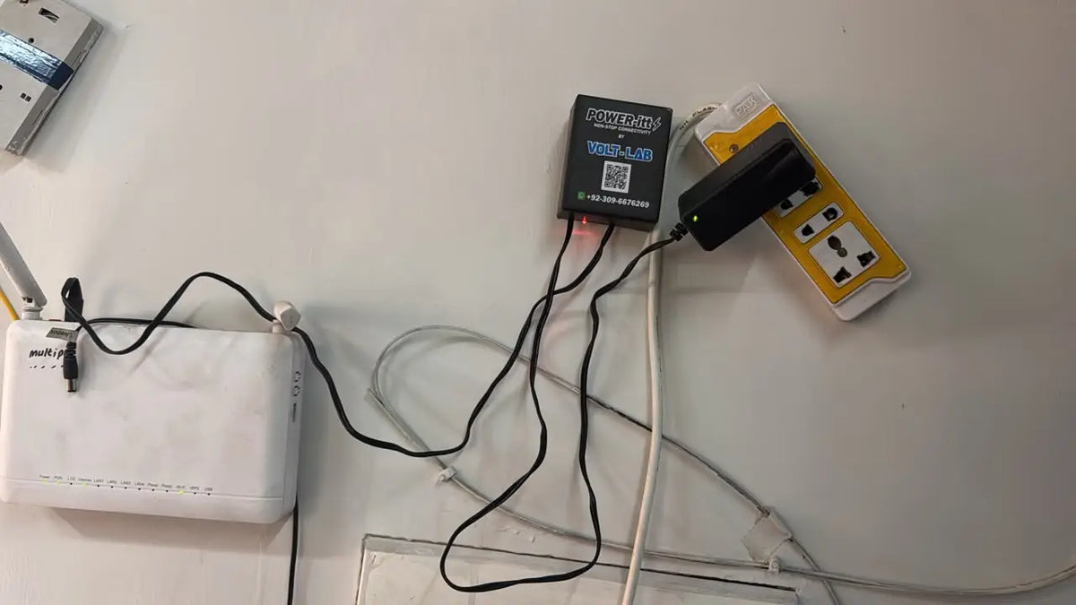 Power-itt - Mini UPS For Wifi Router - 2.4Ghz