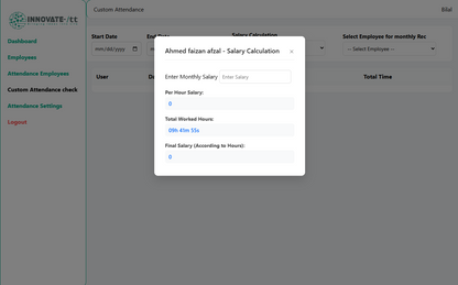 LOG-itt : Real-Time Attendance System